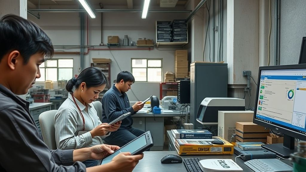 app quản lý sản xuất - ảnh minh họa