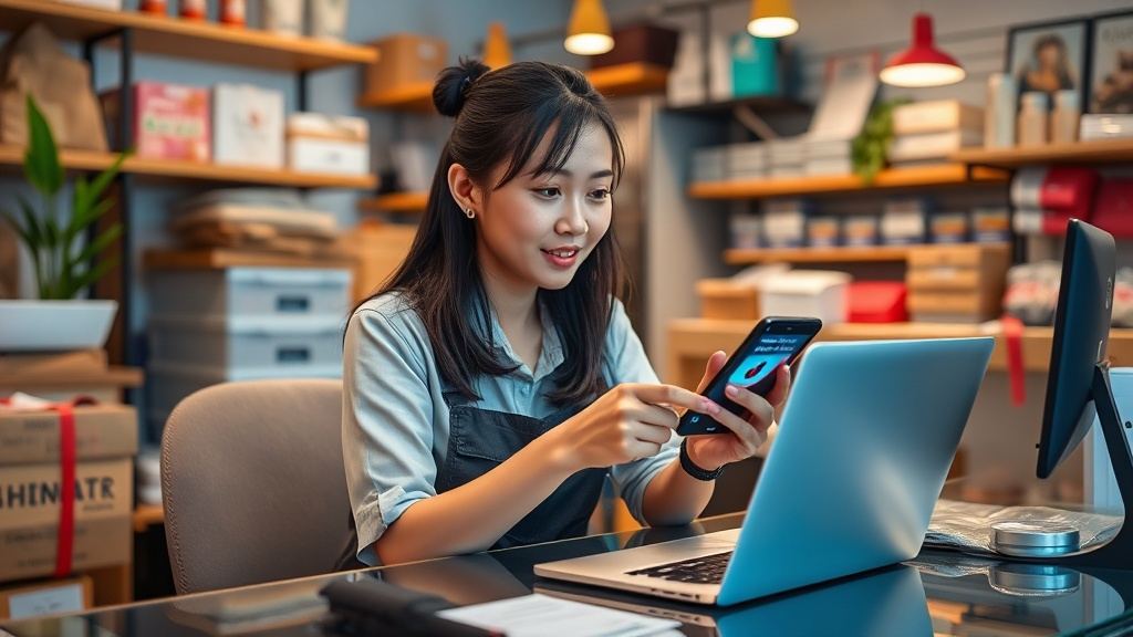 phần mềm bán hàng tiktok shop - ảnh minh họa