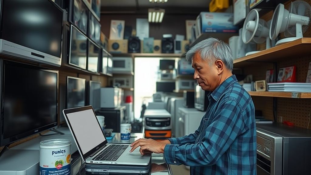 phần mềm quản lý cửa hàng điện máy tại Hải Phòng - ảnh minh họa