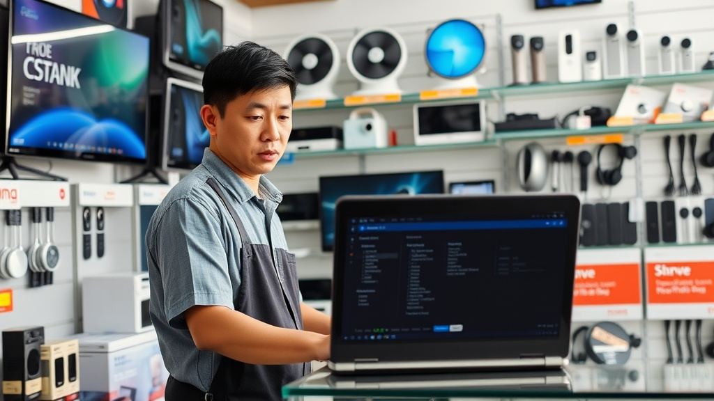 phần mềm quản lý cửa hàng điện máy - ảnh minh họa
