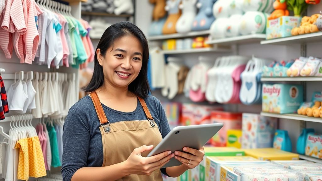 phần mềm quản lý cửa hàng mẹ và bé tại Đồng Nai - ảnh minh họa