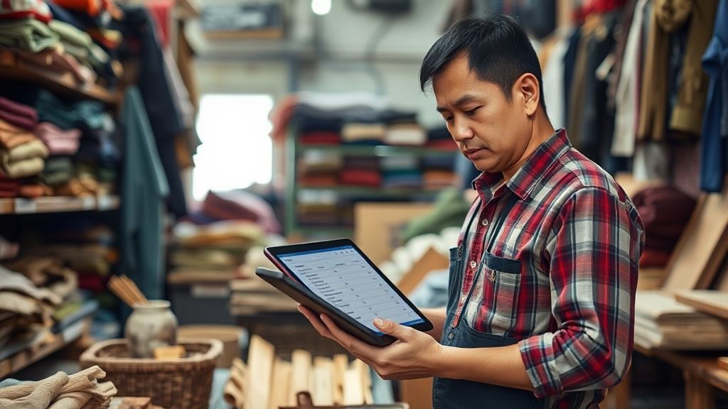 phần mềm quản lý định mức nguyên vật liệu - ảnh minh họa