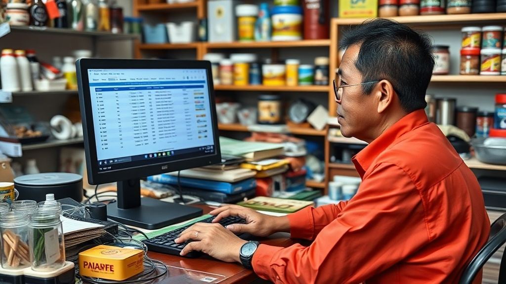 phần mềm quản lý kho bằng excel - ảnh minh họa