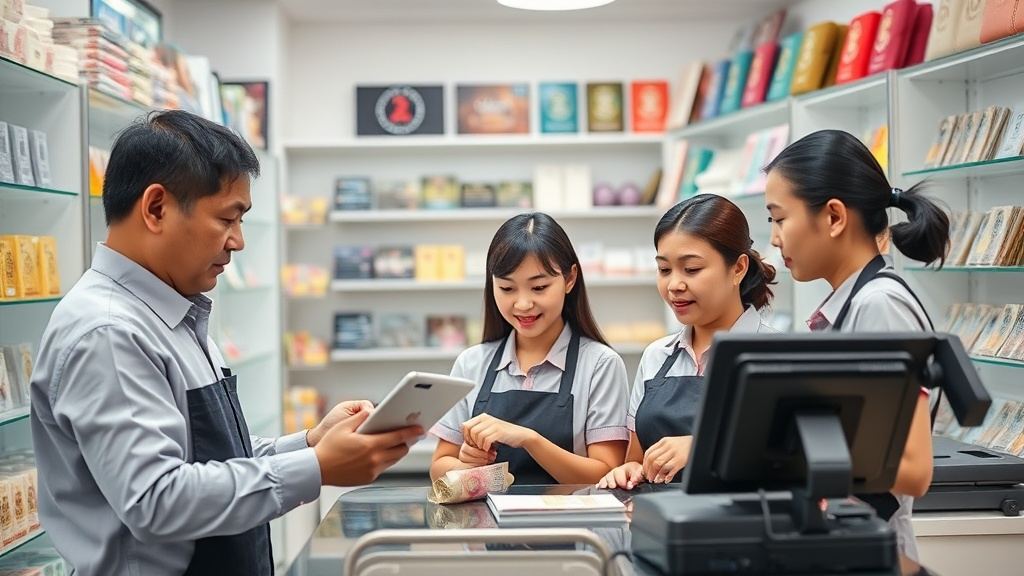 phần mềm quản lý nhân viên bán hàng tại Hà Nội - ảnh minh họa
