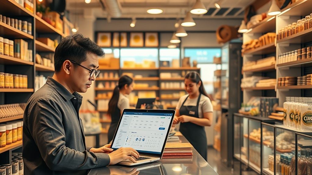 phần mềm quản lý nhân viên bán hàng - ảnh minh họa