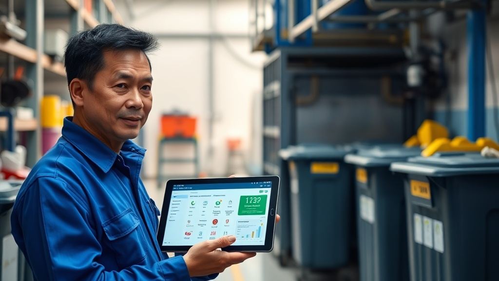 phần mềm quản lý rác thải công nghiệp - ảnh minh họa