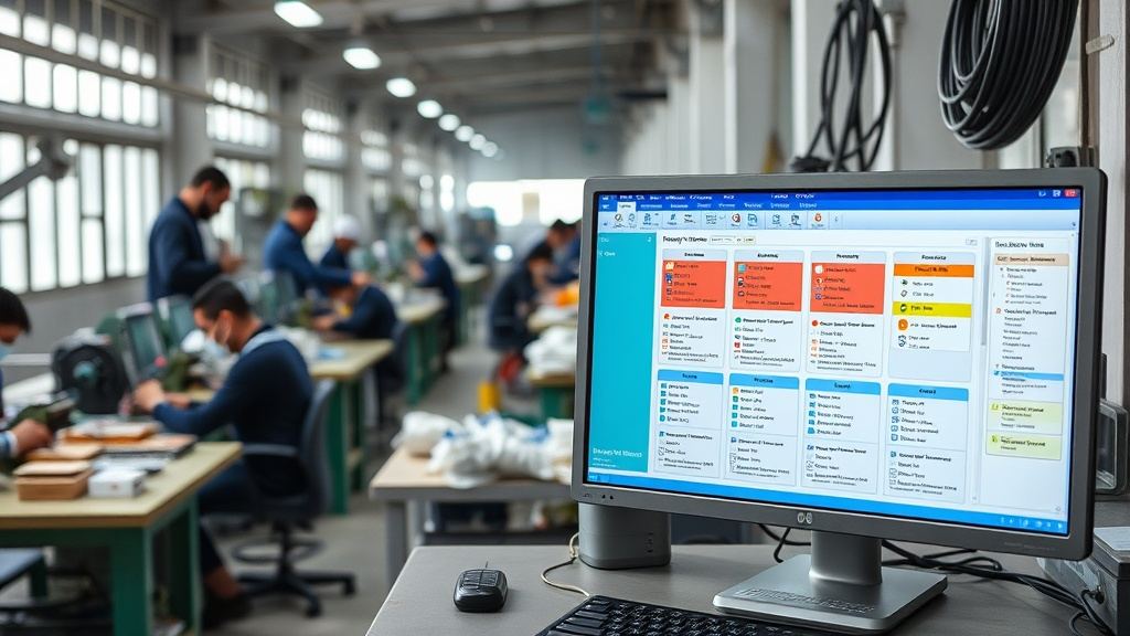 phần mềm quản lý sản xuất tại Hải Phòng - ảnh minh họa