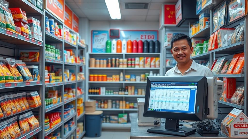 phần mềm quản lý siêu thị mini tại Đà Nẵng - ảnh minh họa