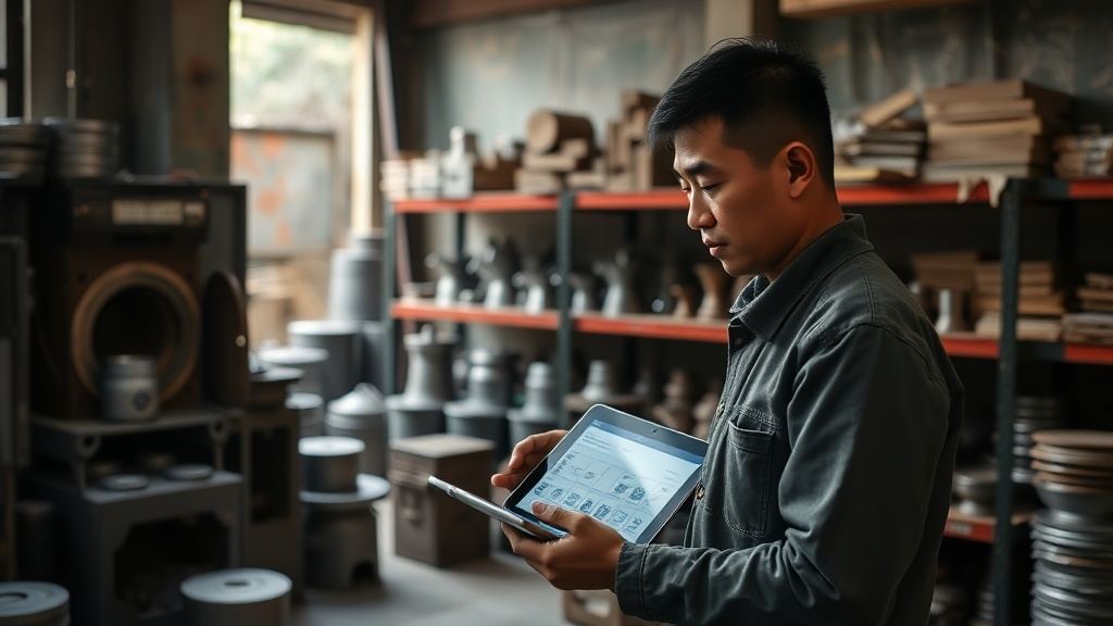 phần mềm quản lý xưởng đúc - ảnh minh họa