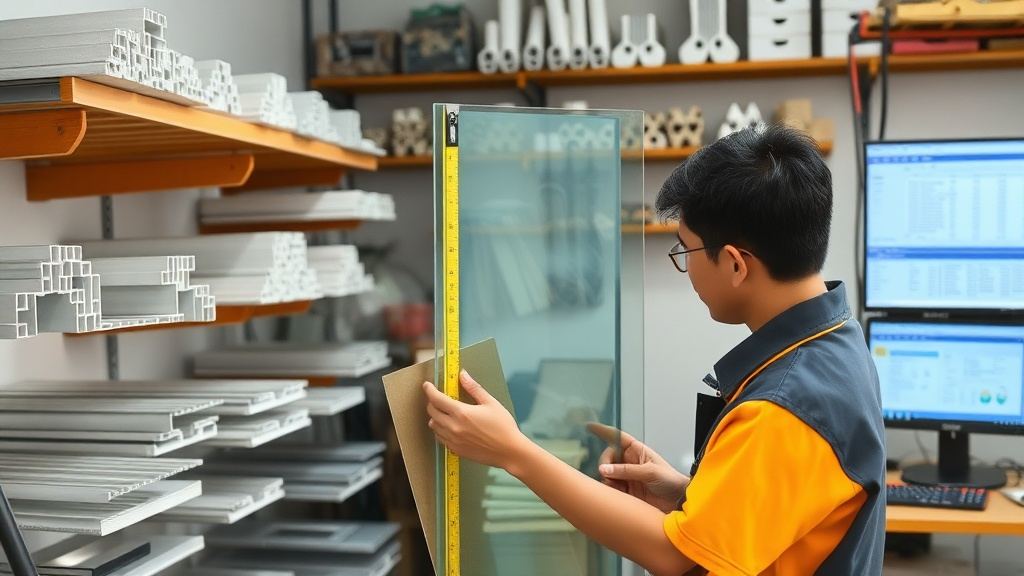 phần mềm quản lý xưởng nhôm kính - ảnh minh họa