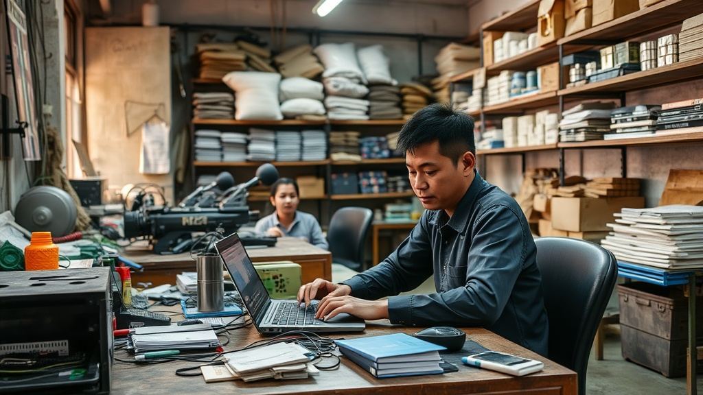 phần mềm quản lý xưởng sản xuất tại Hà Nội - ảnh minh họa