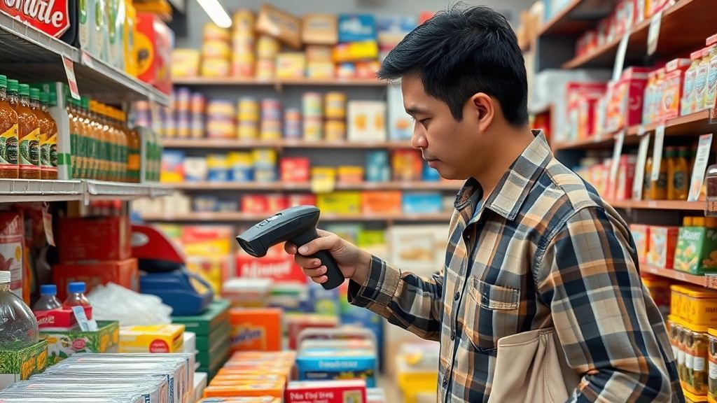 phần mềm quét mã vạch kiểm kho - ảnh minh họa