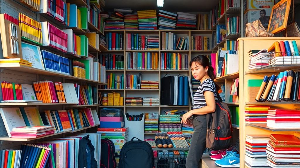 Back to School mùa tựu trường: bí quyết nhập hàng văn phòng phẩm, sách, giày
