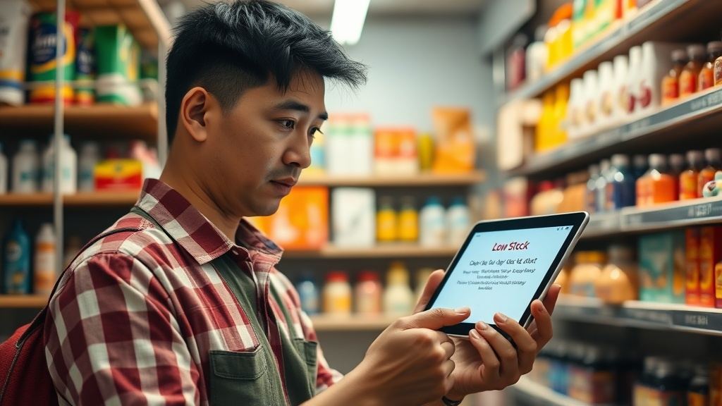 Cách cảnh báo hàng sắp hết tự động – Giải pháp cho chủ shop Việt
