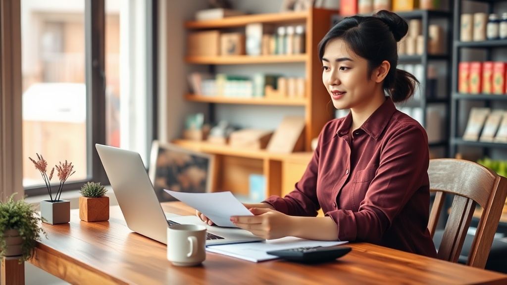 Cách lập báo cáo dòng tiền hàng tháng cho chủ shop