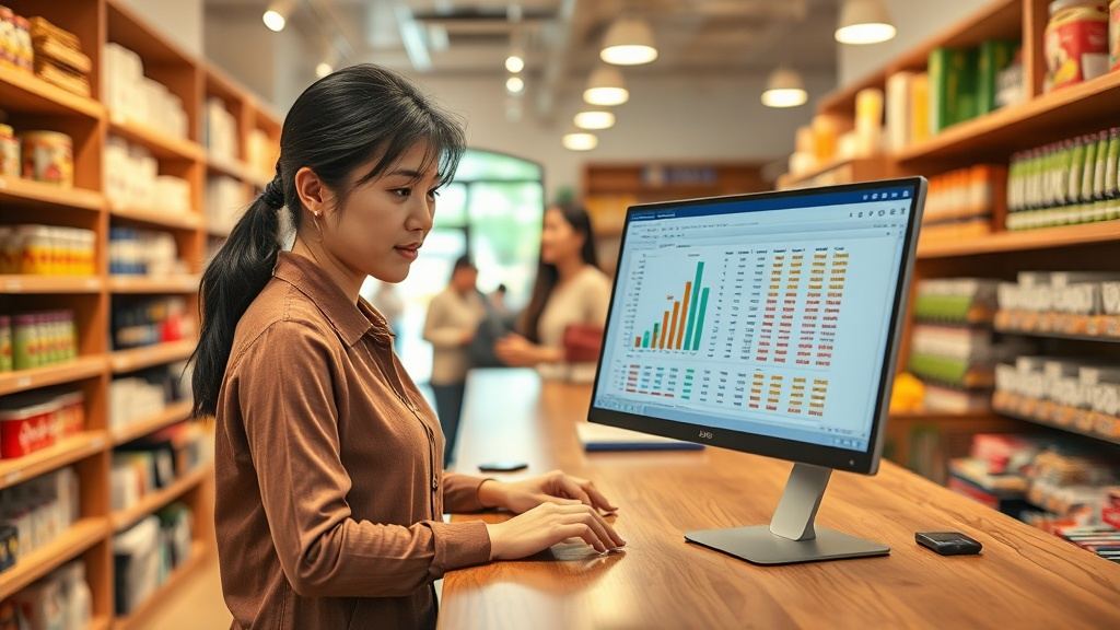 Cách lập báo cáo hàng bán chạy / chậm cho cửa hàng nhỏ