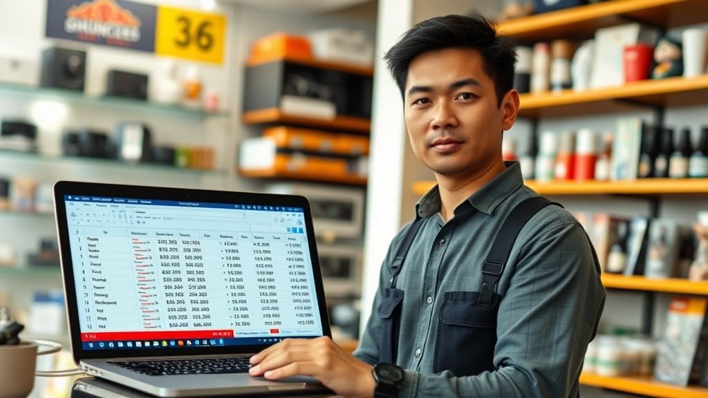 Cách lập báo cáo lãi gộp theo SKU cho cửa hàng