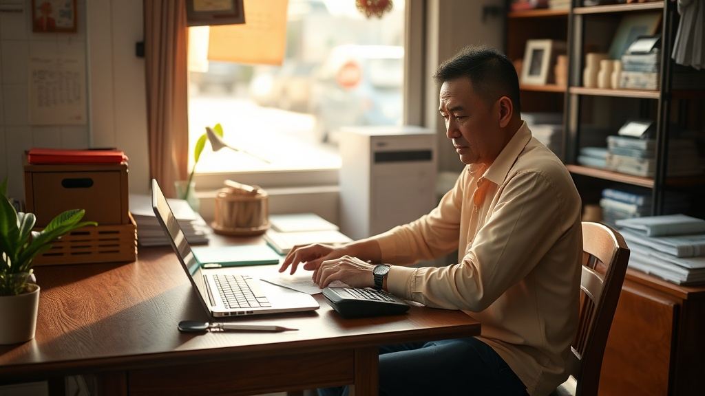 Cách lập tờ khai thuế quý cho hộ kinh doanh