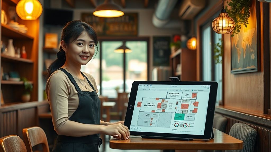 Cách quản lý sơ đồ bàn nhà hàng / cafe hiệu quả
