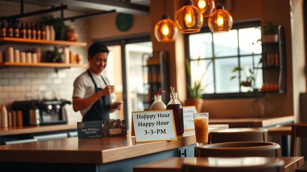 Cách thiết lập happy hour cho quán cafe / nhà hàng hiệu quả