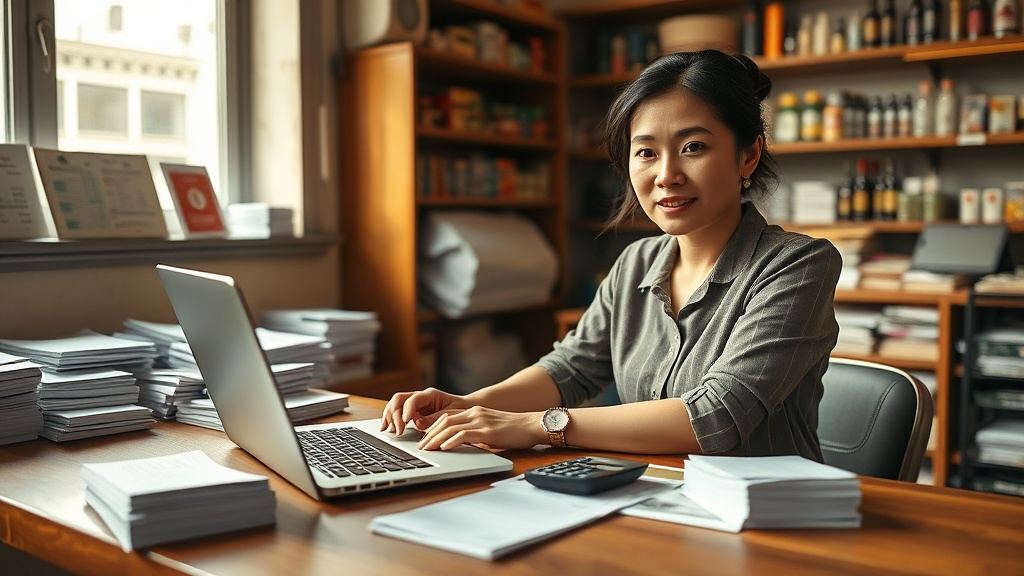 Cuối năm tài chính cửa hàng — checklist quyết toán