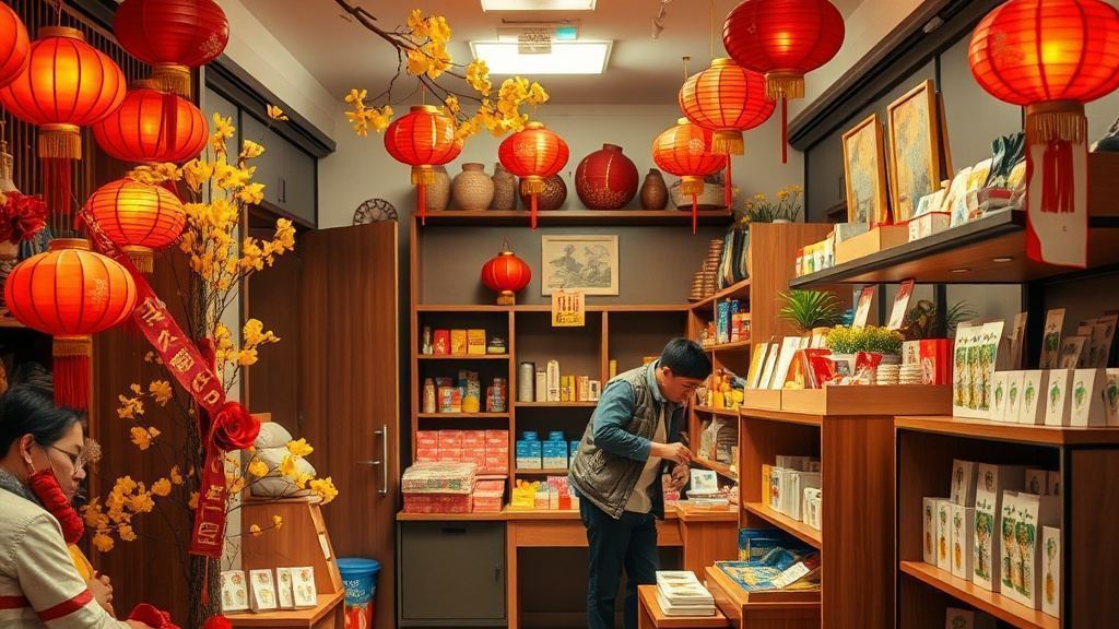 Decor cửa hàng Tết Nguyên Đán — ý tưởng trang trí hút khách