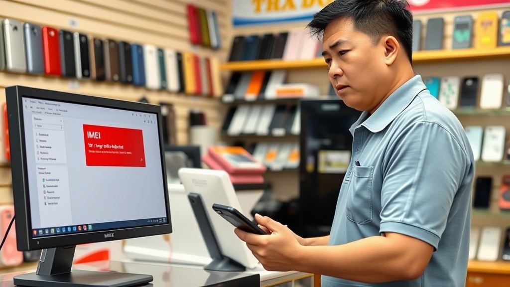 IMEI bị nhập trùng trong cửa hàng điện thoại: cách xử lý