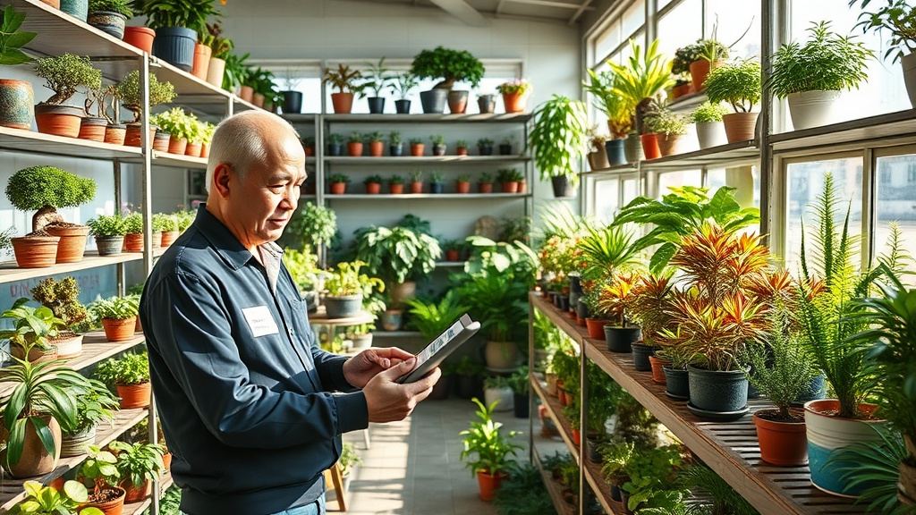 Phần mềm quản lý cây cảnh tại Cà Mau – Giải pháp tối ưu cho chủ vườn