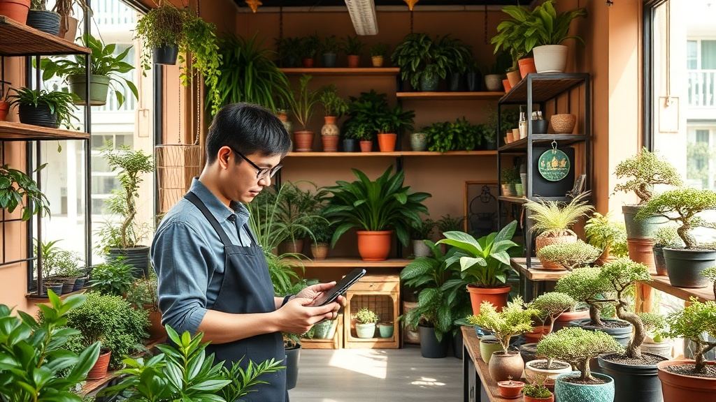Phần mềm quản lý cây cảnh tại Quy Nhơn (Bình Định) - Giải pháp tối ưu