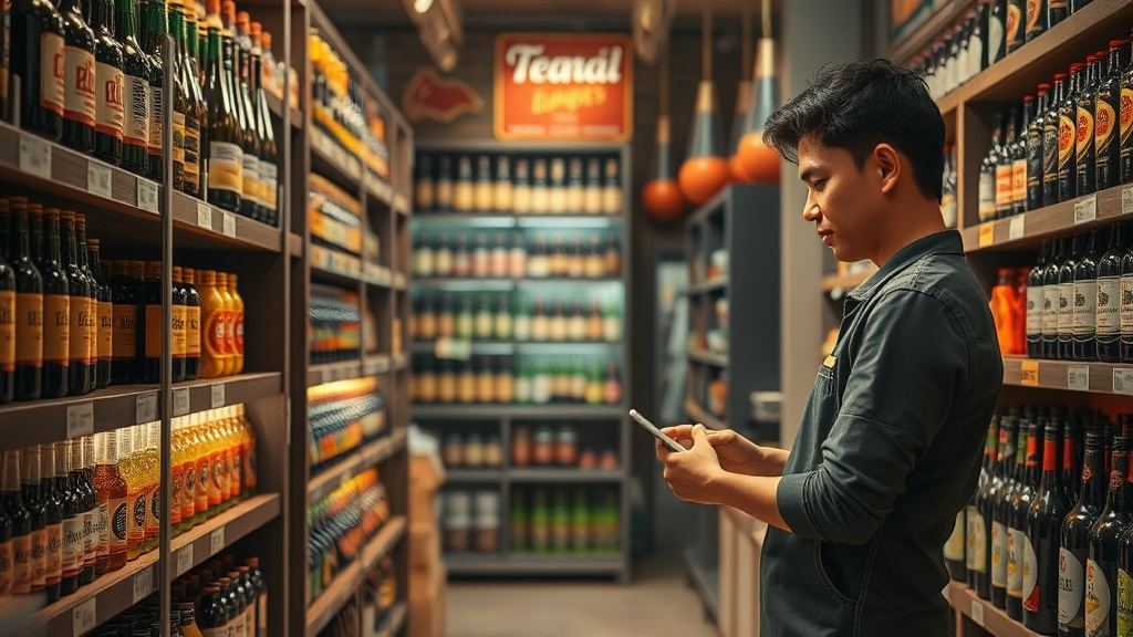 Phần mềm quản lý cửa hàng bia rượu tại Long An