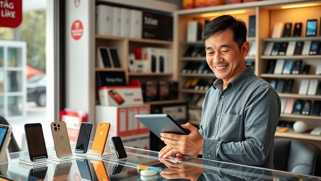 Phần mềm quản lý cửa hàng điện thoại Long Xuyên (An Giang) 2025
