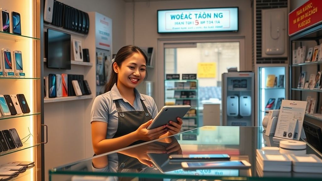 Phần mềm quản lý cửa hàng điện thoại tại Nam Định