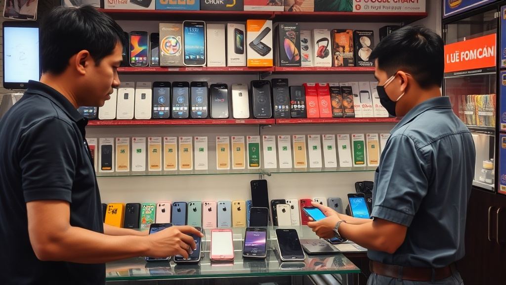 Phần mềm quản lý cửa hàng điện thoại tại Thanh Hóa