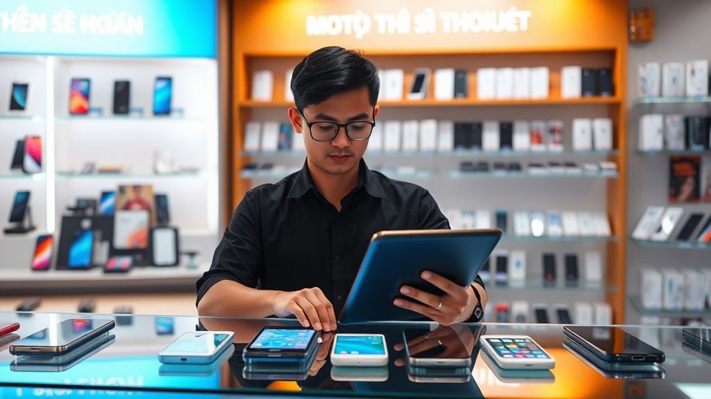 Phần mềm quản lý cửa hàng điện thoại tại Việt Trì (Phú Thọ) - Giải pháp tối ưu