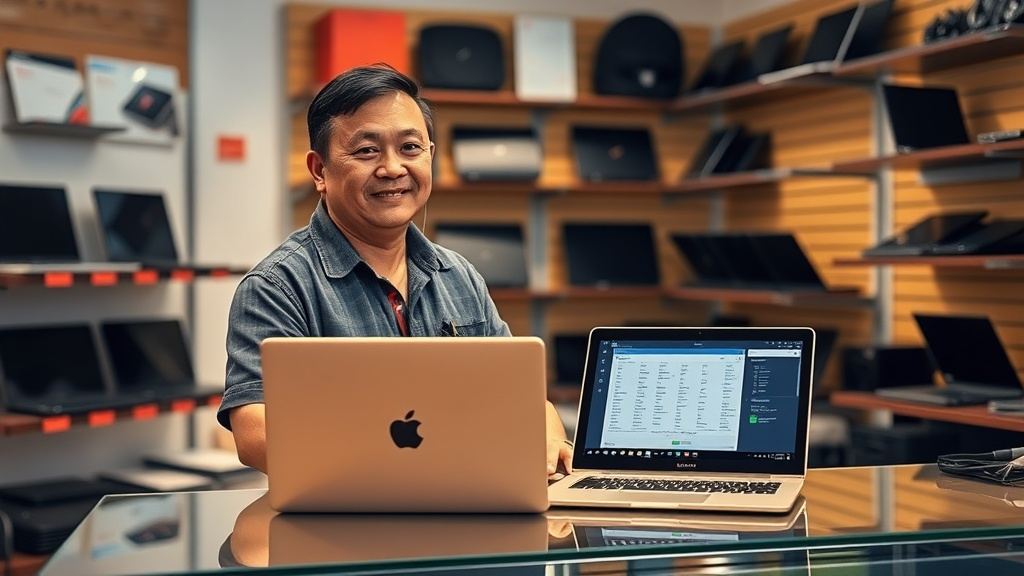 Phần mềm quản lý cửa hàng laptop tại Bến Tre 2026