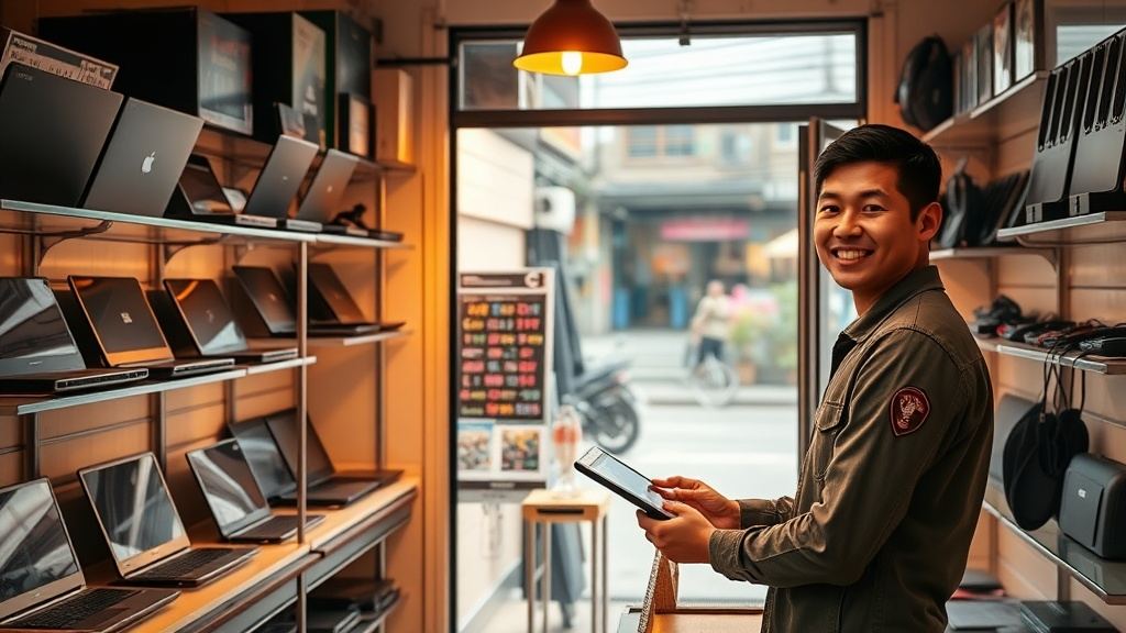 Phần mềm quản lý cửa hàng laptop tại Đồng Hới (Quảng Bình) 2026