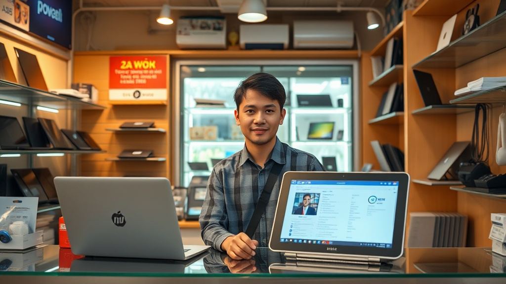 Phần mềm quản lý cửa hàng laptop tại Sóc Trăng 2026