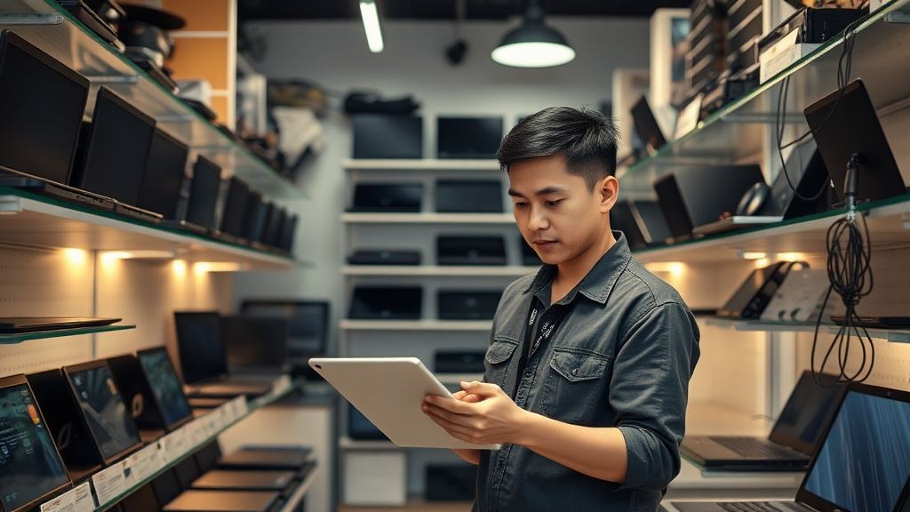 Phần mềm quản lý cửa hàng laptop tại Tam Kỳ (Quảng Nam)