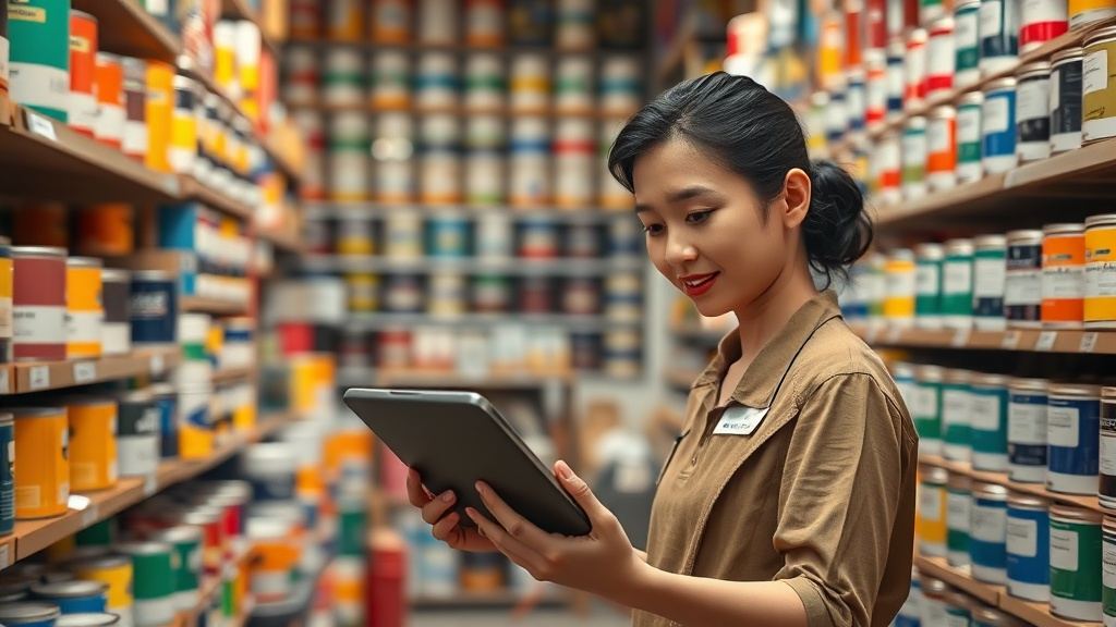 Phần mềm quản lý cửa hàng sơn tại Bình Dương hiệu quả