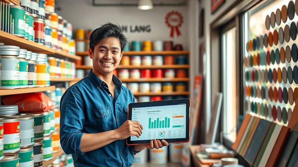 Phần mềm quản lý cửa hàng sơn tại Hạ Long (Quảng Ninh) 2025