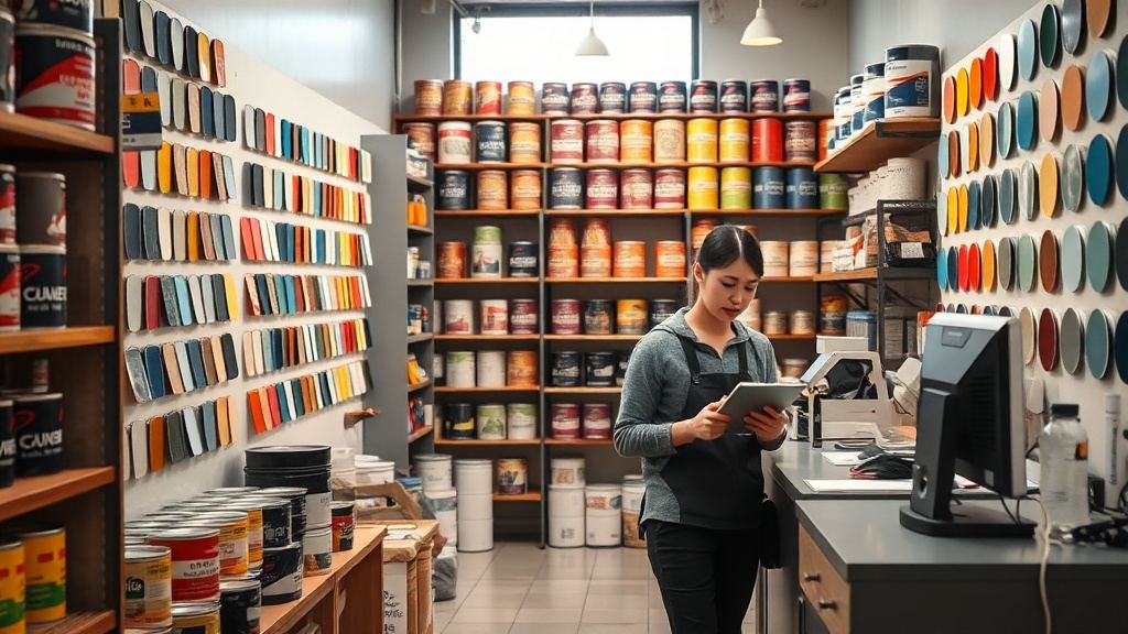 Phần mềm quản lý cửa hàng sơn tại Hà Nội – Giải pháp tối ưu cho chủ shop