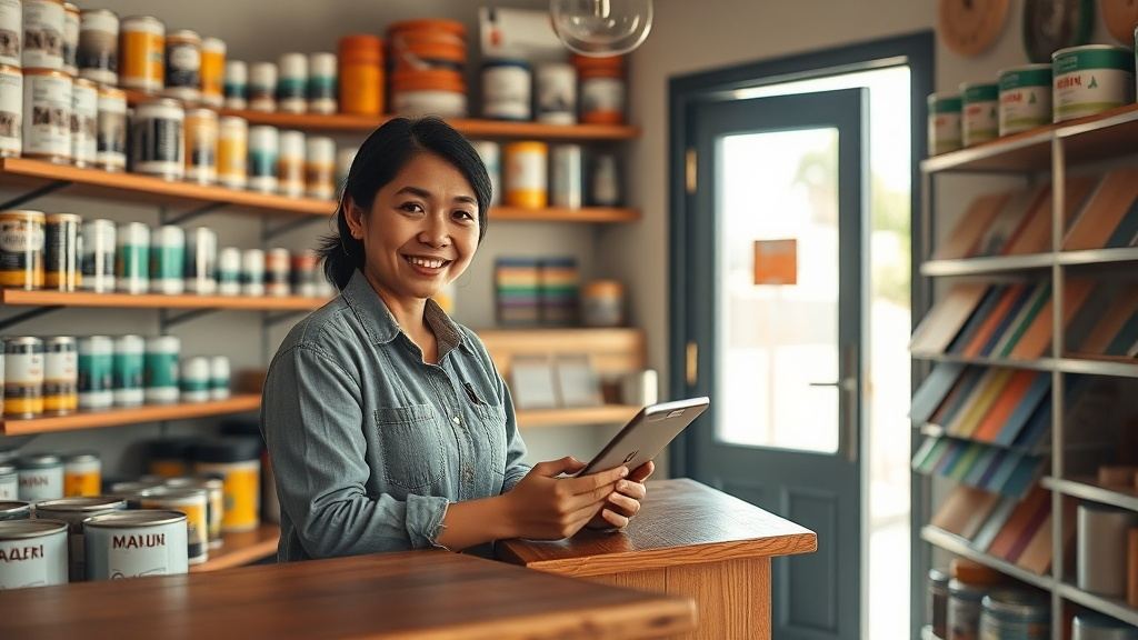 Phần mềm quản lý cửa hàng sơn tại Ninh Bình 2026