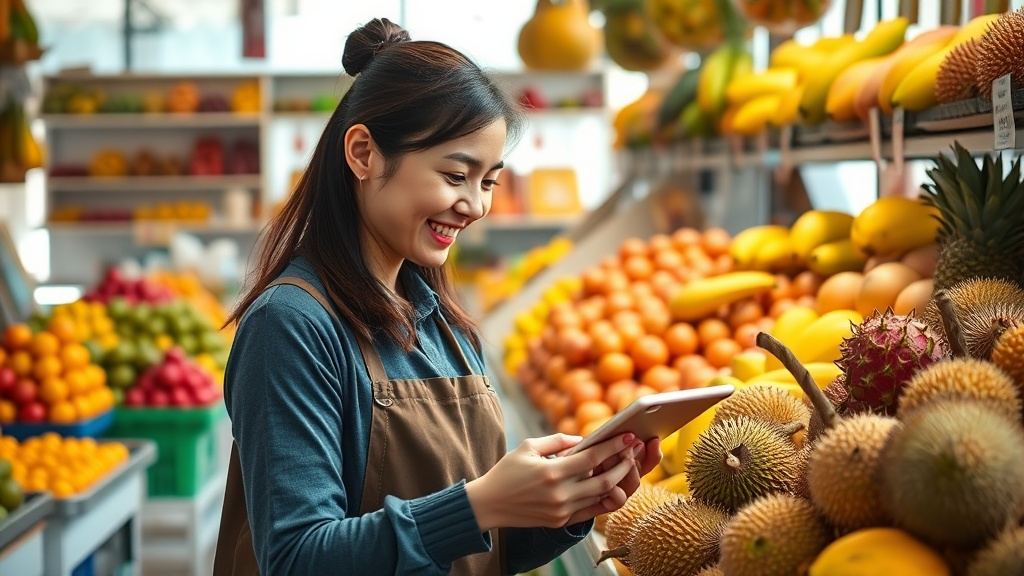 Phần mềm quản lý cửa hàng trái cây tại Long An hiệu quả 2025