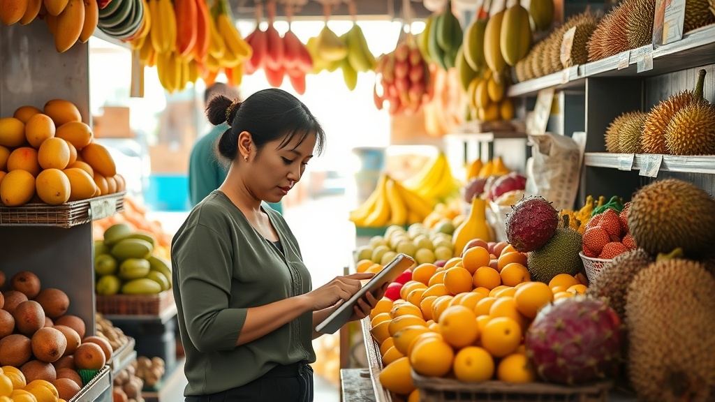 Phần mềm quản lý cửa hàng trái cây tại Long Xuyên (An Giang)