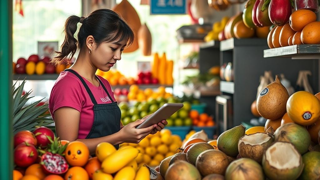 Phần mềm quản lý cửa hàng trái cây tại Sóc Trăng