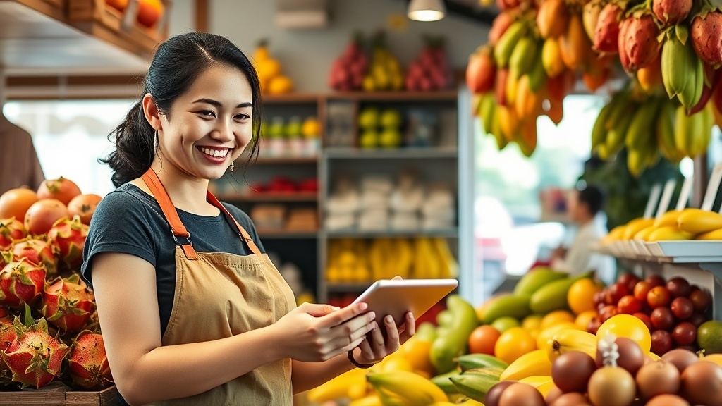 Phần mềm quản lý cửa hàng trái cây tại Vinh Nghệ An
