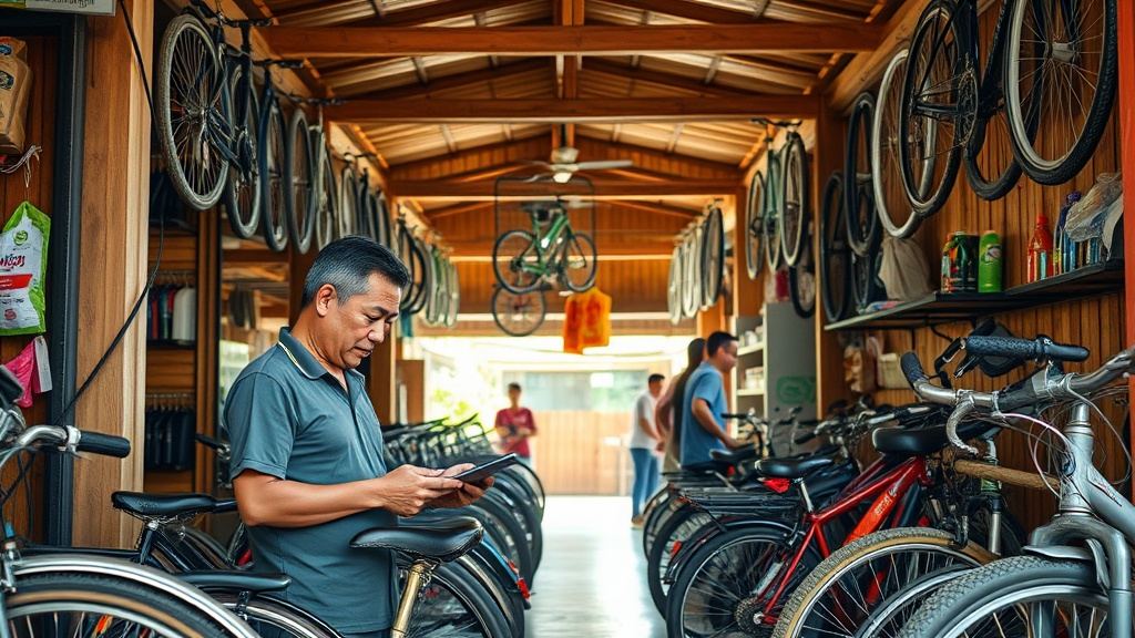 Phần mềm quản lý cửa hàng xe đạp tại Bến Tre - Giải pháp tối ưu