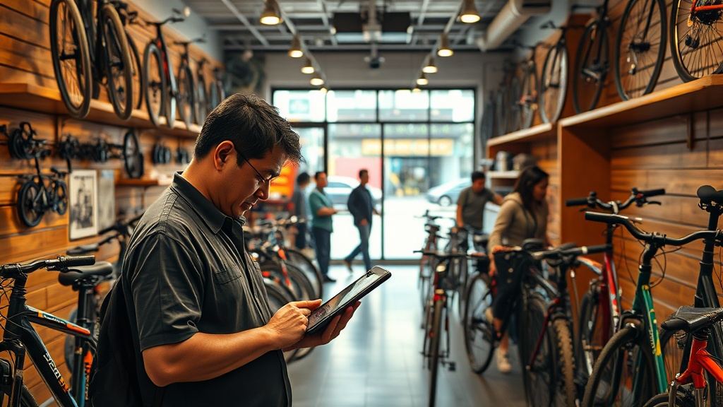 Phần mềm quản lý cửa hàng xe đạp tại TP Hồ Chí Minh