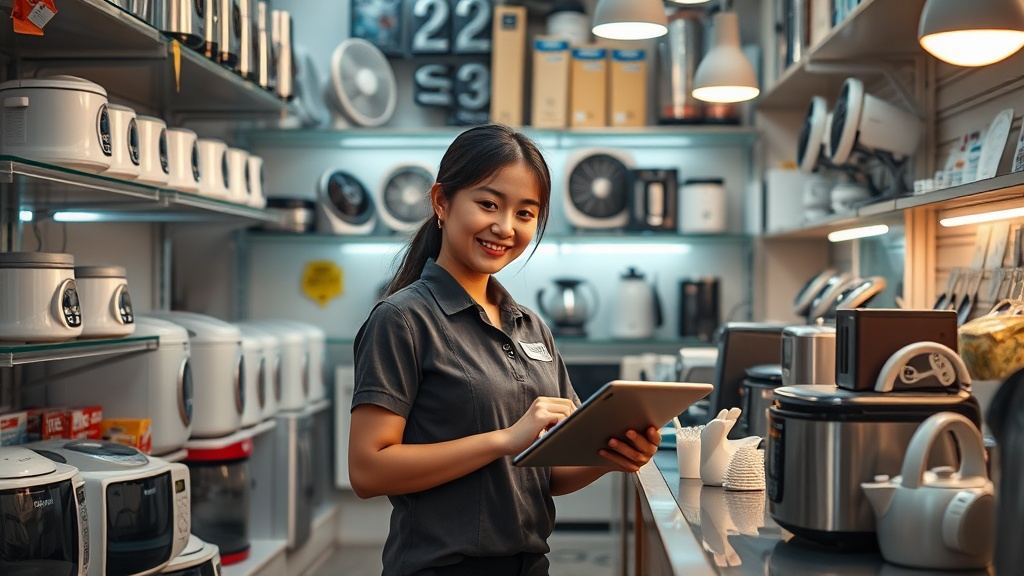 Phần mềm quản lý điện máy gia dụng tại Bình Dương