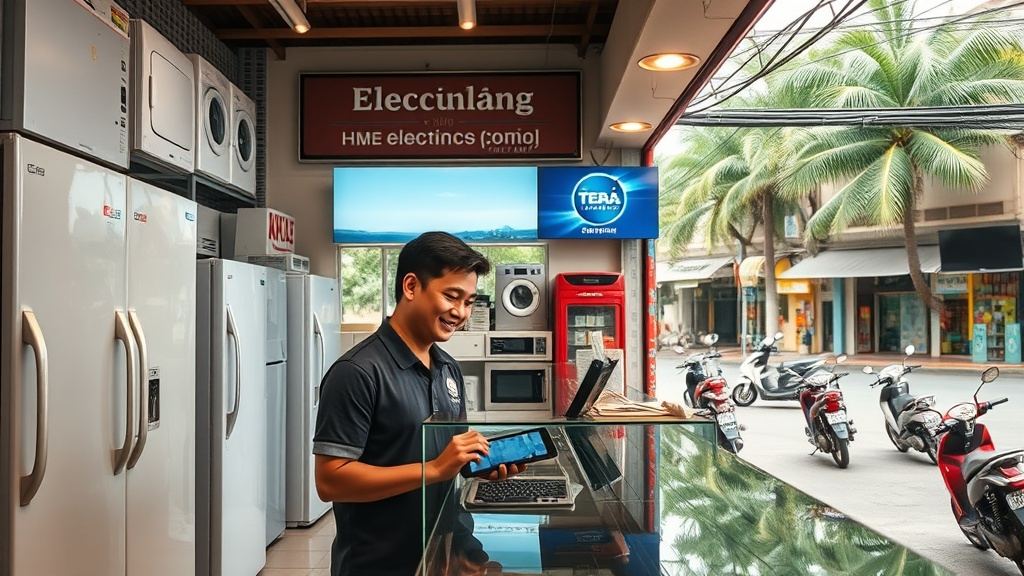 Phần mềm quản lý điện máy gia dụng tại Cà Mau 2026